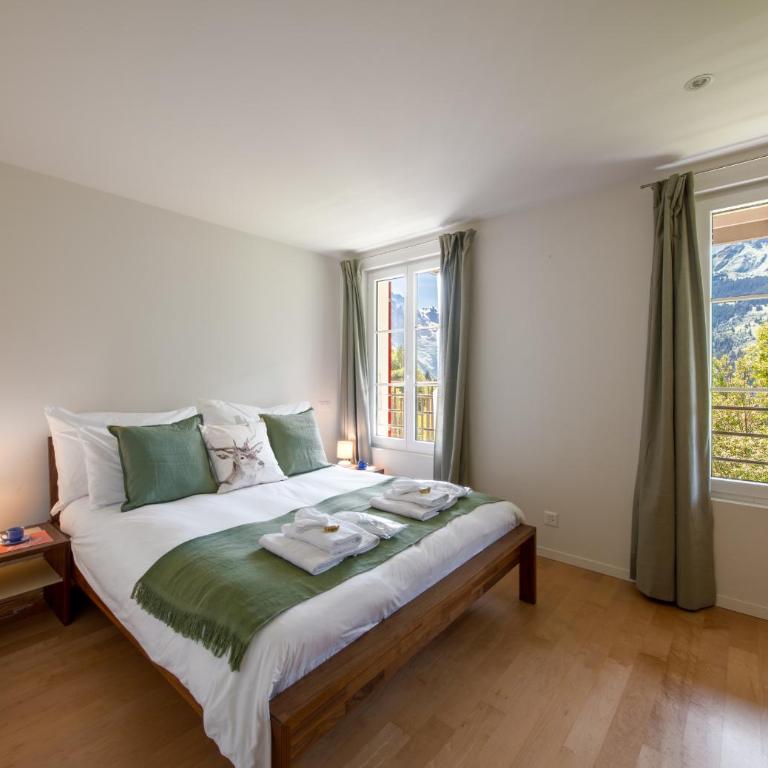 Chalet Mittaghorn Apt 5 - Deluxe Apartment mit Balkon und 2 Schlafzimmern - 17