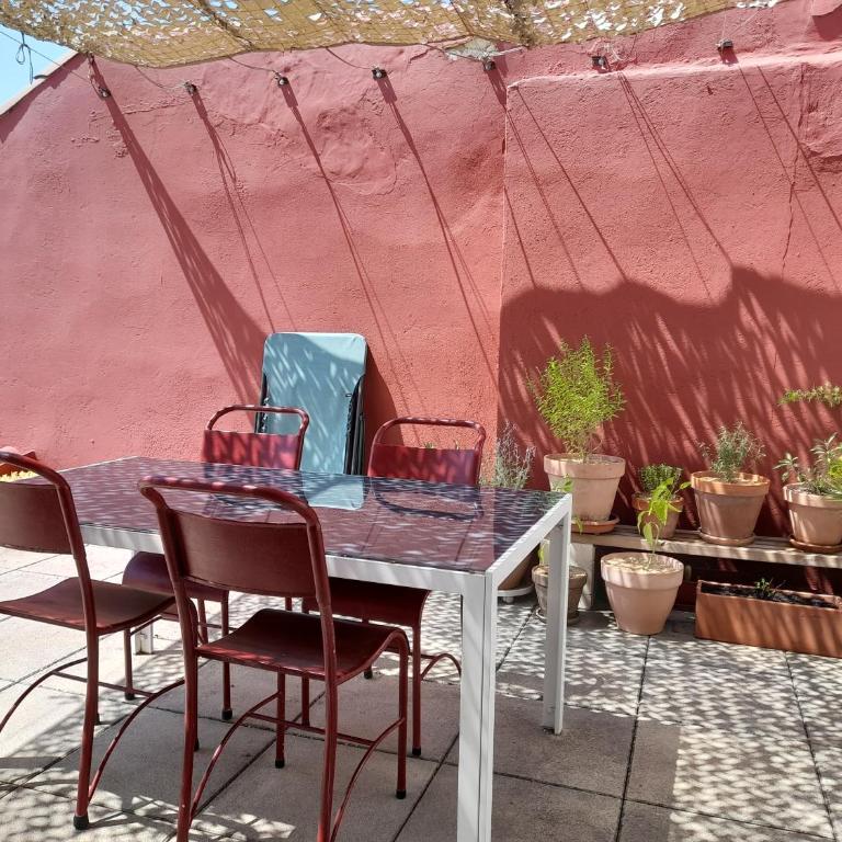Grande terrasse et vue sur le site antique - Appartement 2 Chambres - 7