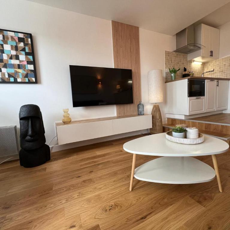 Zen Studio Marina Deauville Vue Mer - Design Chic - Apartamento de 1 dormitorio - 8