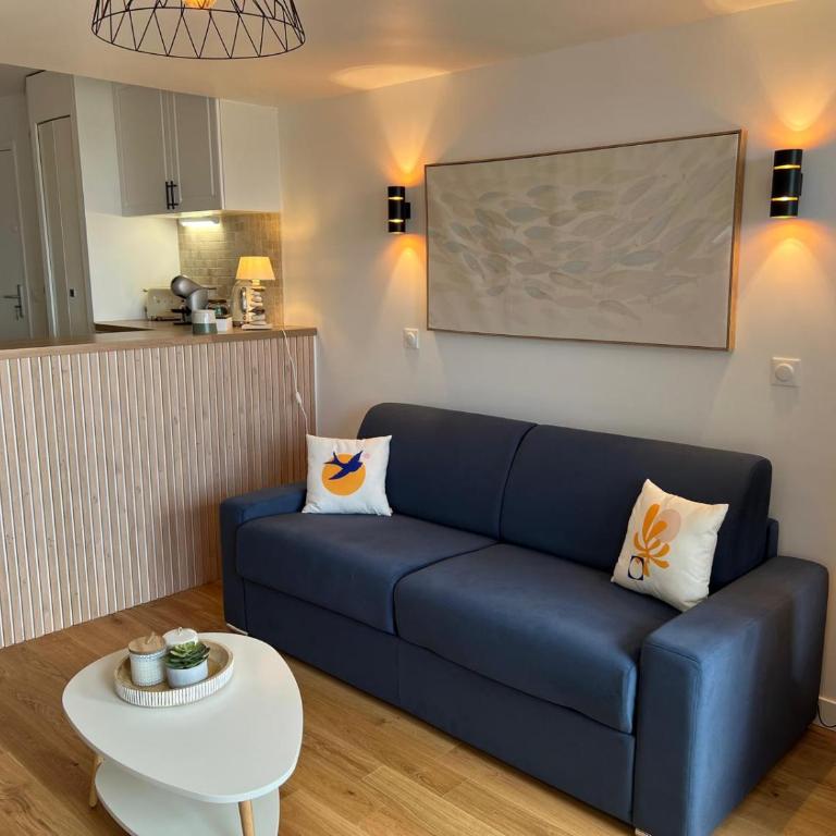 Zen Studio Marina Deauville Vue Mer - Design Chic - Apartamento de 1 dormitorio - 12