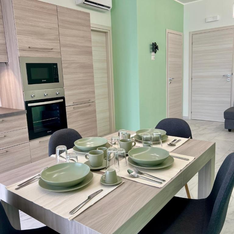 Milazzo Blu Fronte Spiaggia, Vista Eolie Verde - Appartamento con 1 Camera da Letto - 9