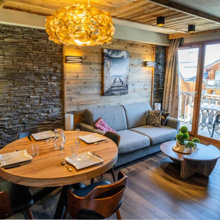 Résidence Les Hauts De Preclaux - Appartement cosy au coeur des Orres 1800 MAE-6244 - Apartment - 1