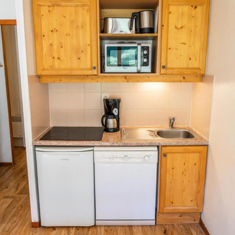 Résidence Les Hauts De Preclaux - Studio spacieux avec balcon face aux pistes MAE-3461 - Estudio - 3