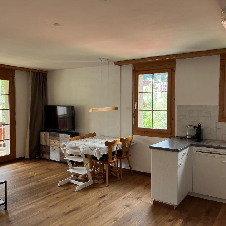 Davos Platz Skistrasse - Apartment mit 1 Schlafzimmer - 11