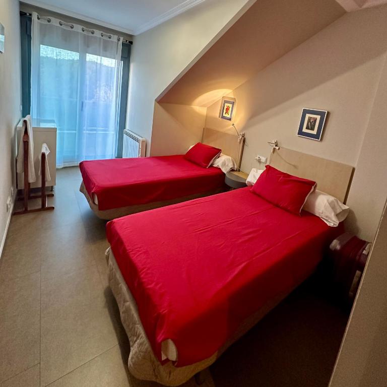 Atico con terraza sanxenxo a 5 mn playa del silgar - Apartamento de 2 dormitorios - 12
