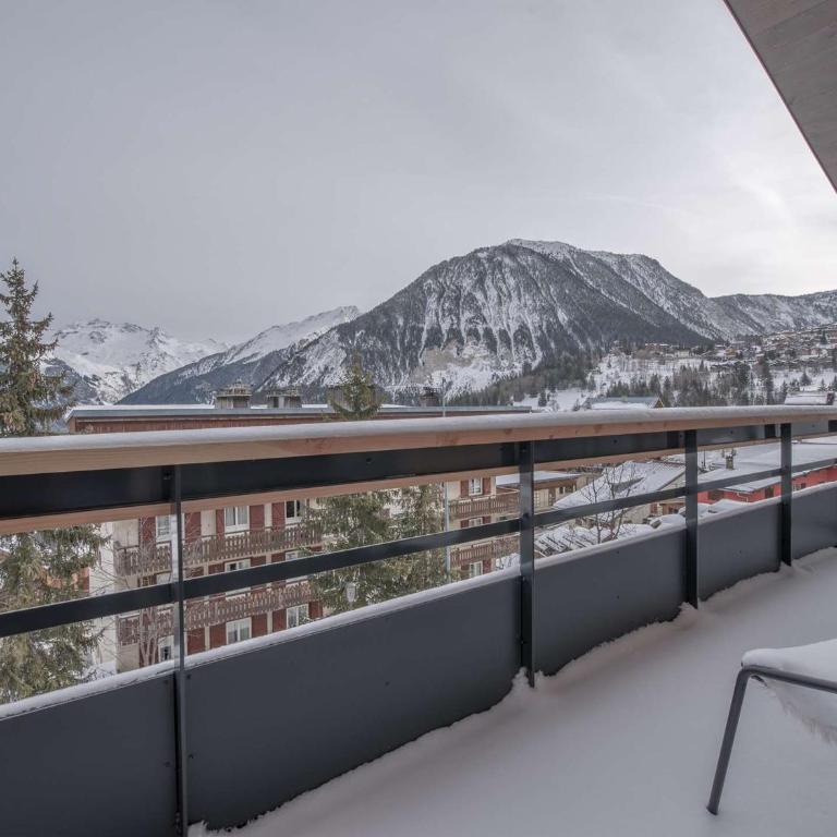 Courchevel 1550 - 5 pers, centre, parking, Wi-Fi - FR-1-631-199 - Apartamento - 8