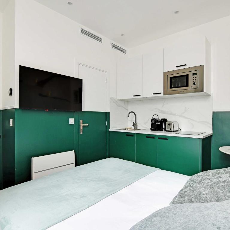 Beautiful Studio for 2P with A-C - Near Montmartre - Studio - 3
