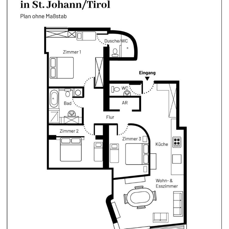 ZUM MARTIN SEPP Appartements im Martinshof - Three-Bedroom Apartment - 26