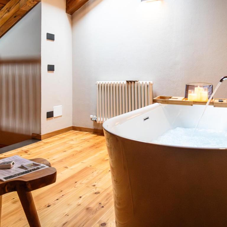 Hotel Relais Des Glaciers - Adults Only - Camera Matrimoniale Deluxe con Vasca - 7