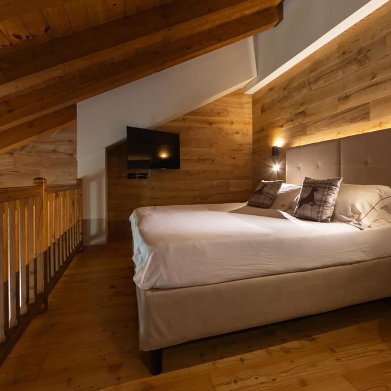 Hotel Relais Des Glaciers - Adults Only - Camera Matrimoniale Superior con Soppalco - 10