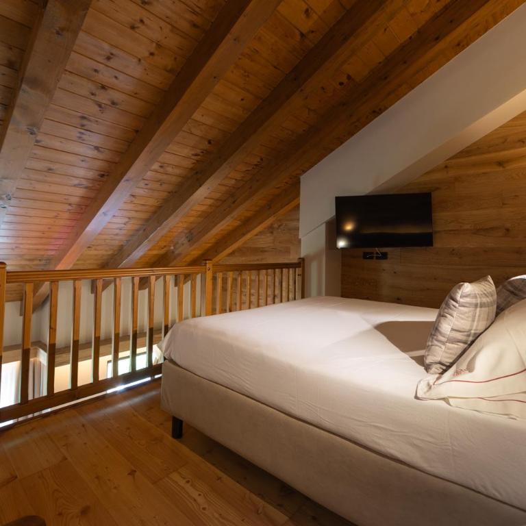 Hotel Relais Des Glaciers - Adults Only - Camera Matrimoniale Superior con Soppalco - 4