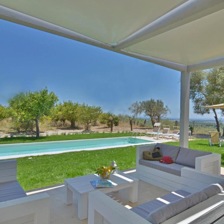 Villa Papeda-Tenuta il Cavaliere d'Italia Noto-vista fronte mare e piscina privata - Villa con 3 Camere da Letto - 3