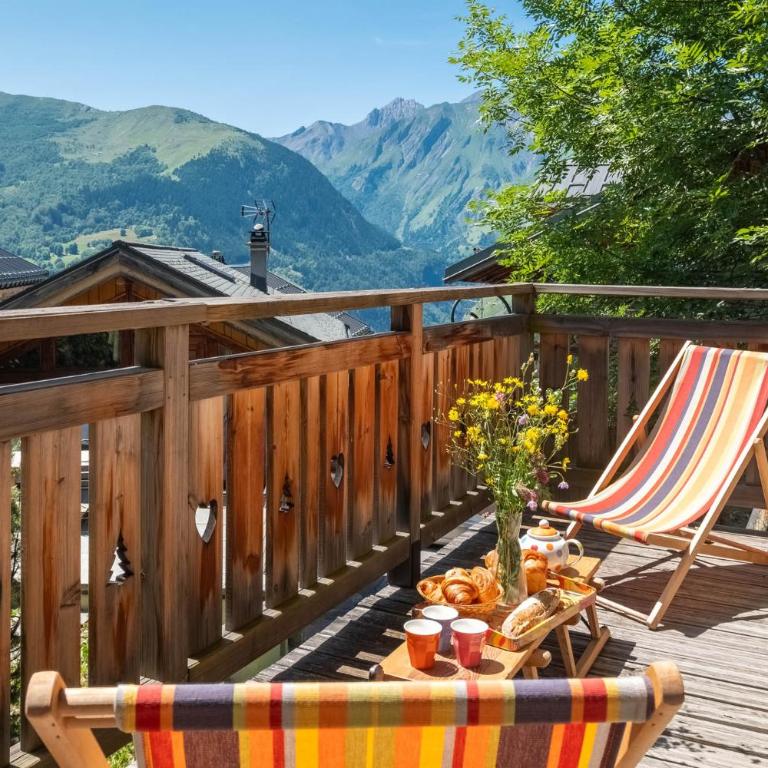 Chalet L'Orcières, Spa Privé et Charme Montagnard - Chalet - 10