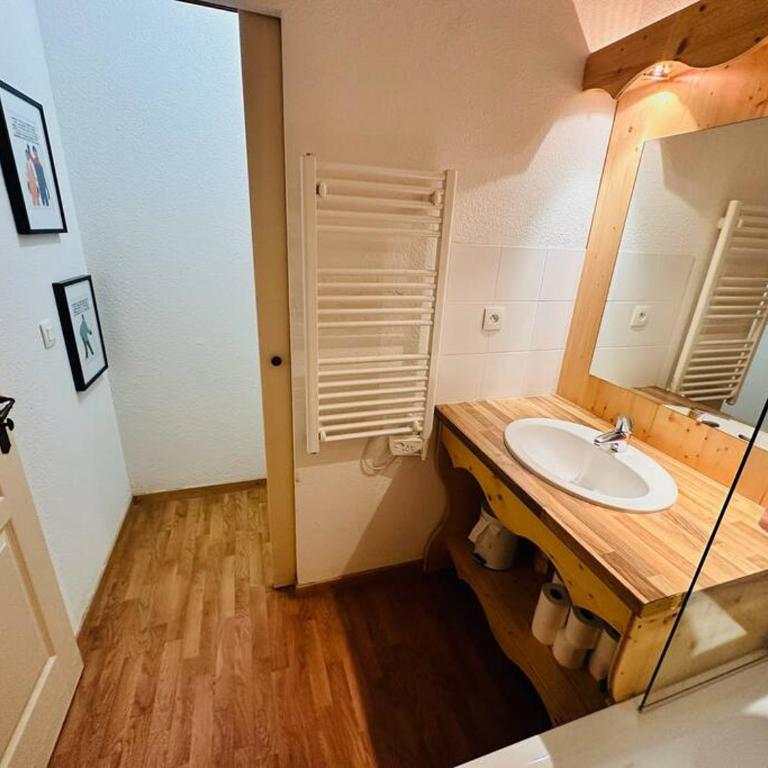 Les 3 Vallées, Appartement Montagnard avec Spa et Piscine - Appartement 1 Chambre avec Balcon et Vue sur les Montagnes - 12