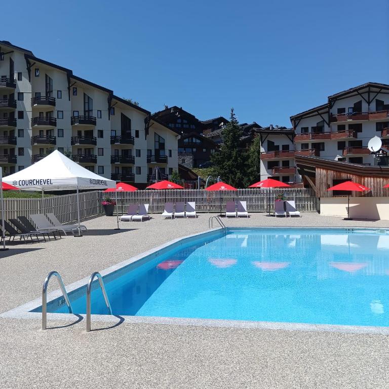 Ski-in ski-out 1 bed, La Tania - Apartment mit 1 Schlafzimmer - 32