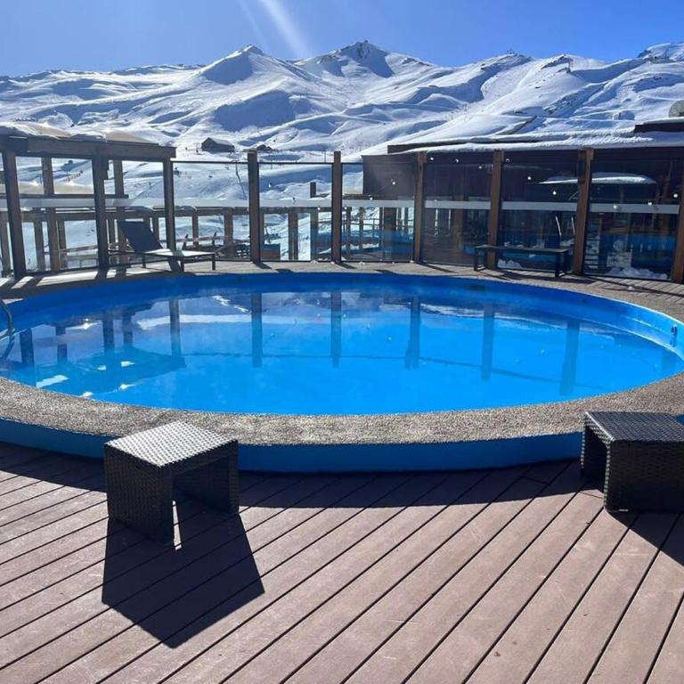 HOM I Edif Mirador del Inca Valle Nevado Piscina 10PAX - Apartamento - 6