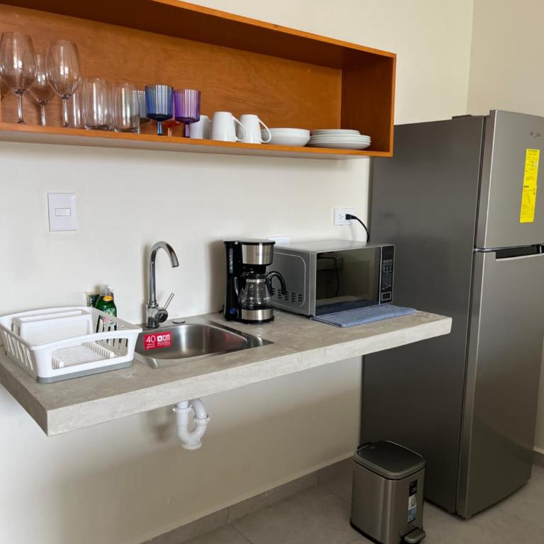 Casa Itzae Hotel Boutique - Deluxe One-Bedroom Apartment with Garden View - 18