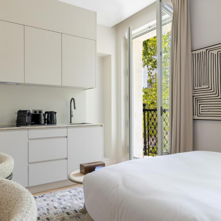 Quartier Libre Marais - Studio Lit Queen-Size de Luxe - 8