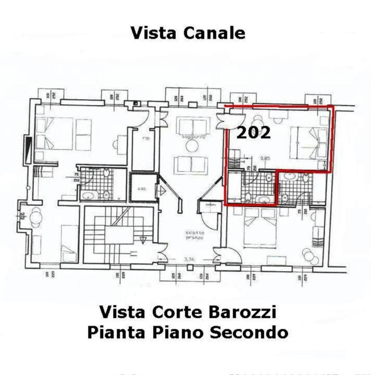 Corte Barozzi Venice Suites - Camera Deluxe Matrimoniale/Doppia con Letti Singoli con Vista Canale - 3