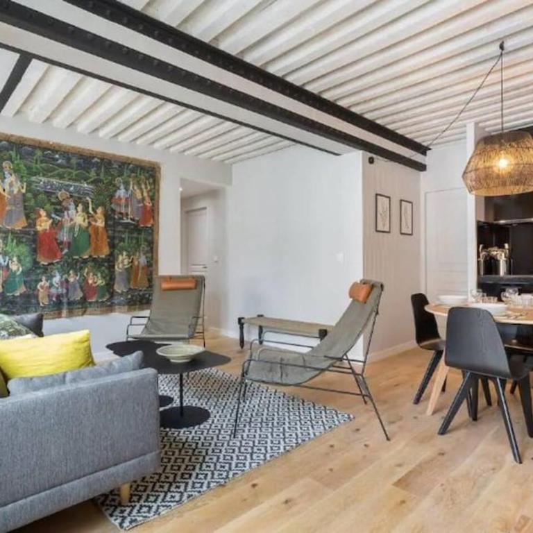 Canut authentique et design, deux chambres, Lyon 1 - Apartamento de 2 dormitorios - 1