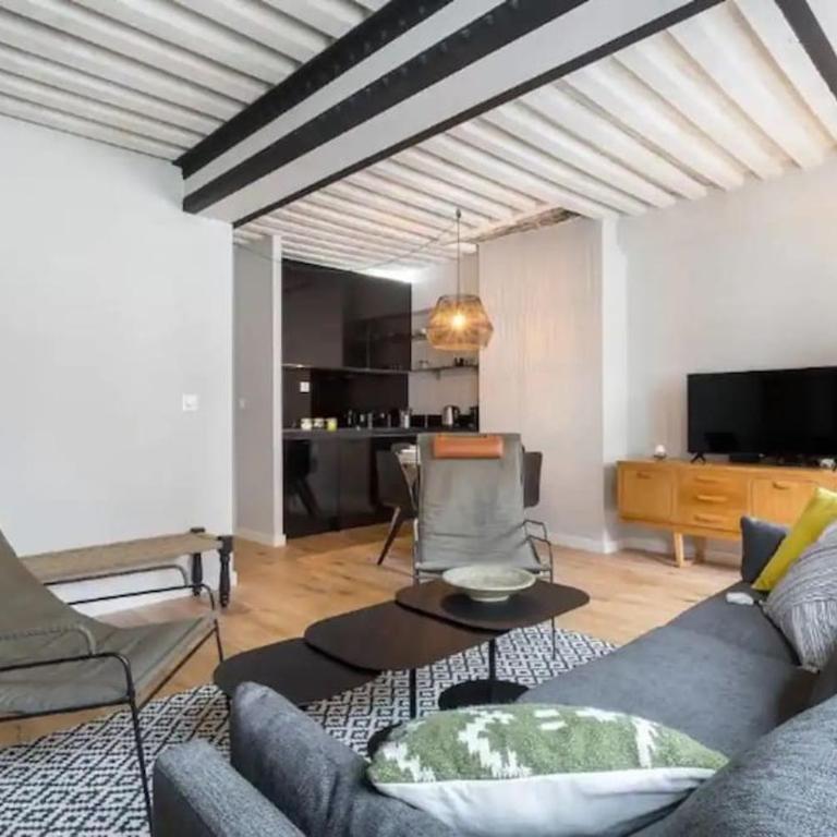 Canut authentique et design, deux chambres, Lyon 1 - Apartamento de 2 dormitorios - 6