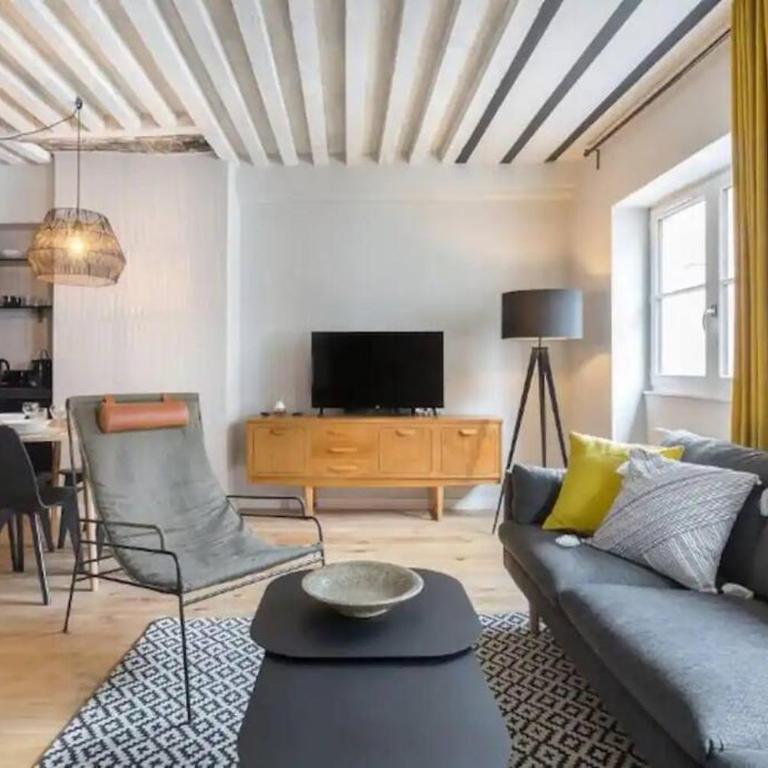Canut authentique et design, deux chambres, Lyon 1 - Apartamento de 2 dormitorios - 22