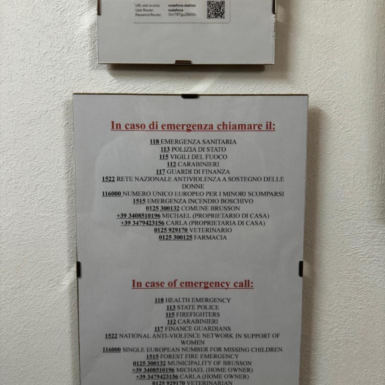 La tua casa a Brusson - Apartment mit 2 Schlafzimmern - 53