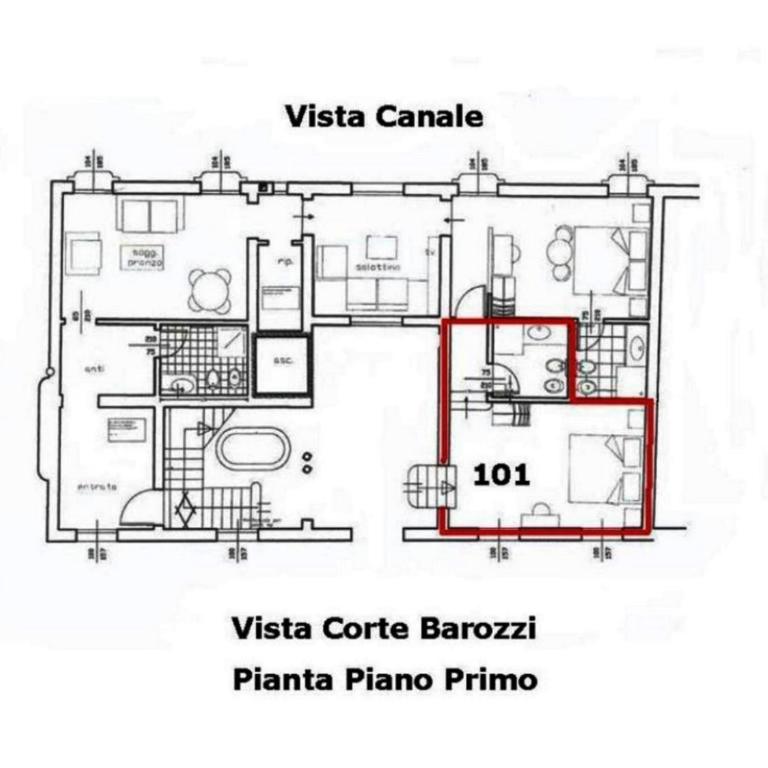 Corte Barozzi Venice Suites - Camera Matrimoniale/Doppia con Letti Singoli - 4