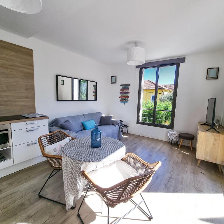 La Fossette - T2 avec terrasse, parking et wifi - Appartamento con 1 Camera da Letto - 3
