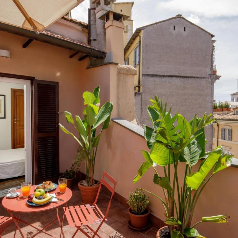 The Right Place 4U Navona Luxury Rooms - Camera Matrimoniale Superior con Terrazza - 11