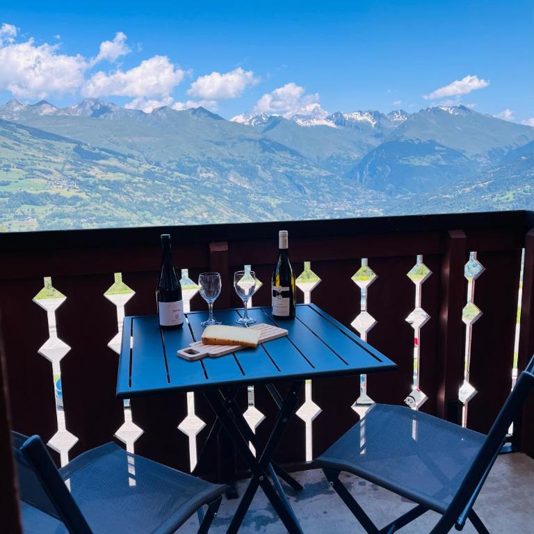 La Plagne Appartement au pied des pistes avec vue Mont Blanc - Apartment mit 1 Schlafzimmer - 1