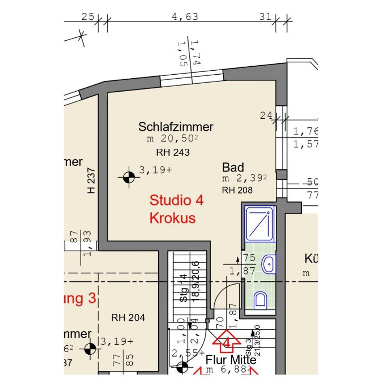 Haus Frey - Deluxe Studio mit Kingsize-Bett - 1