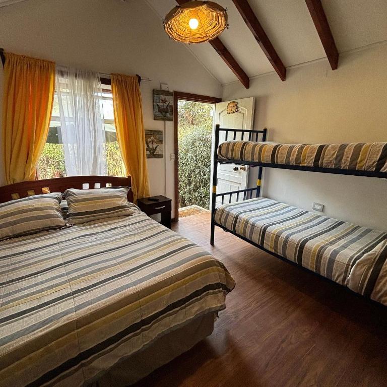 Rbkº Acogedora y Rústica en Laguna Verde, Cabaña 2 - Cabaña con vistas al jardín - 14