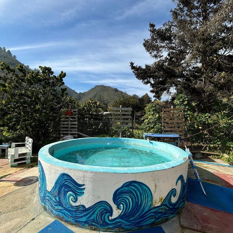 Rbkº Acogedora y Rústica en Laguna Verde, Cabaña 4 - Cabaña con vistas al jardín - 7