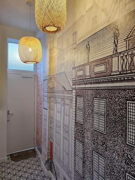 Elégante maison amiénoise - proche gare, home-cinéma, 3 chambres doubles, 1 chambre familiale avec jacuzzi privatif - La Maison Des Petits Sablon - Chambre Familiale - 10