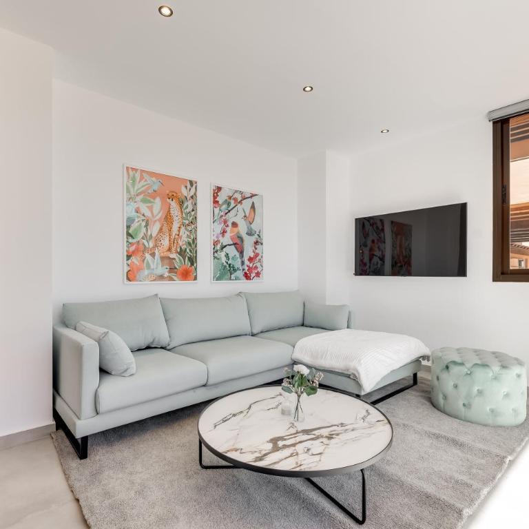 Luxury Apartment Paraiso Beach - Apartment mit 2 Schlafzimmern und Gartenblick - 3