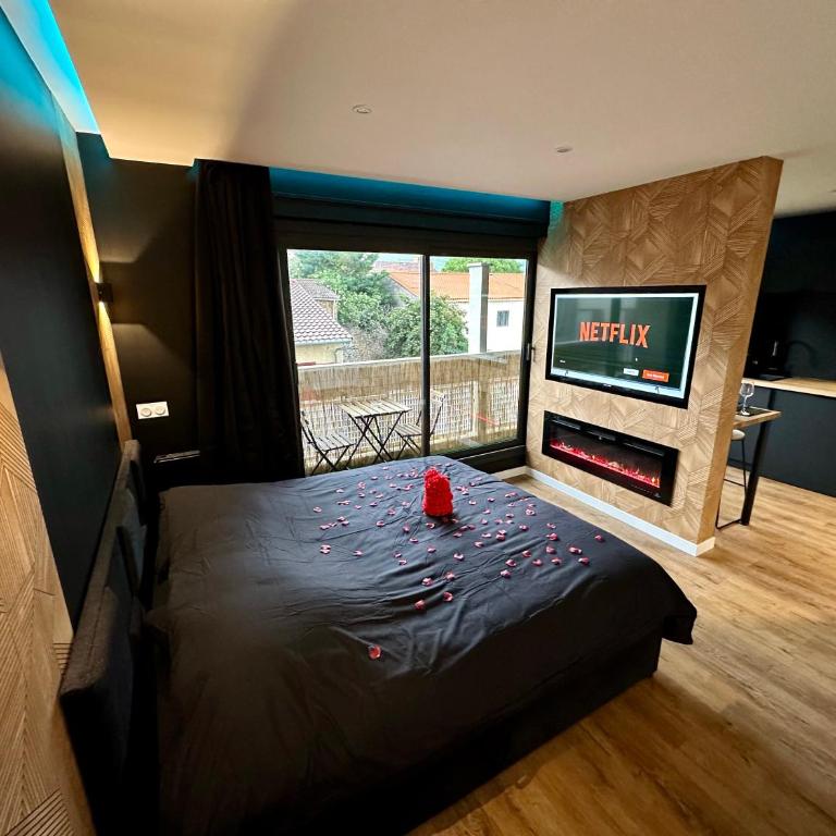 Le Temple - Love Room au coeur des remparts - Appartement 1 Chambre - 4