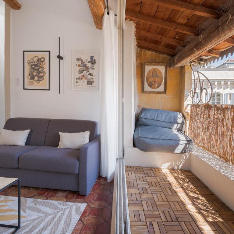 TERASU Arles - Duplex centre historique avec Terrasse - One-Bedroom Apartment - 7
