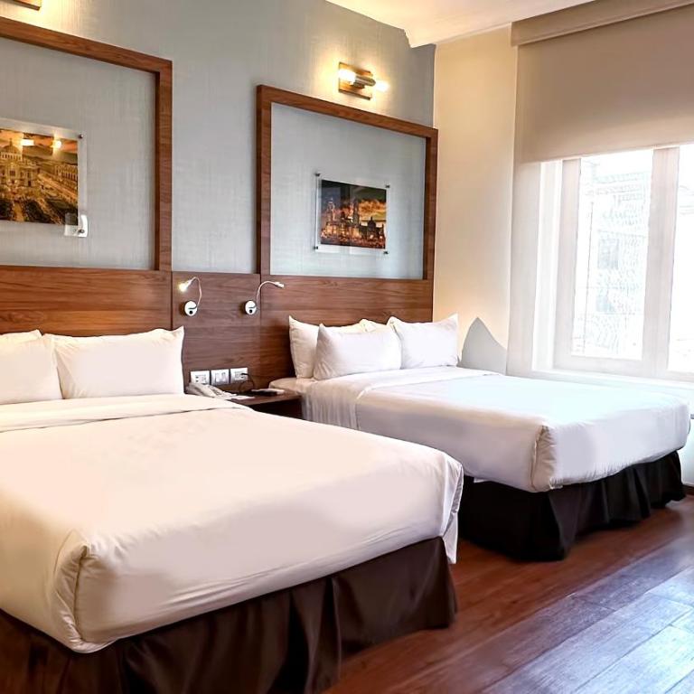 Hotel Ritz Ciudad de México - Standard Double Room with Two Double Beds - 1