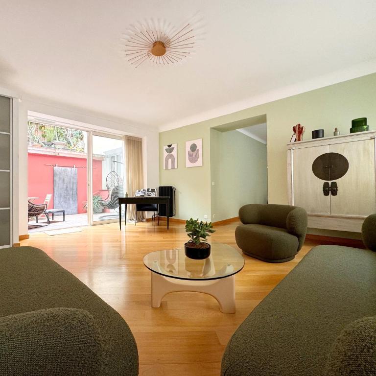Design Appartment 100sqm close to Palais Beach and Restaurants - Appartement 2 Chambres avec Terrasse - 3