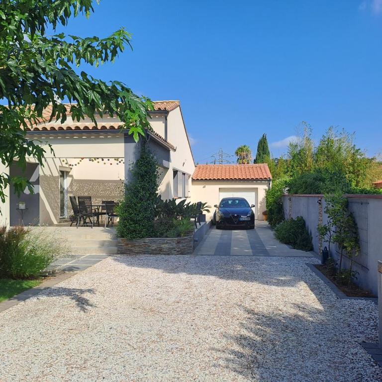 Belle villa avec piscine vue montagne à 10 mn de la mer à Argeles - Villa Supérieure - 24
