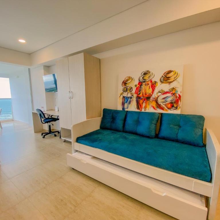 Cartagena Suite Lujo Vista Mar 5 min Aeropuerto - One-Bedroom Apartment - 11