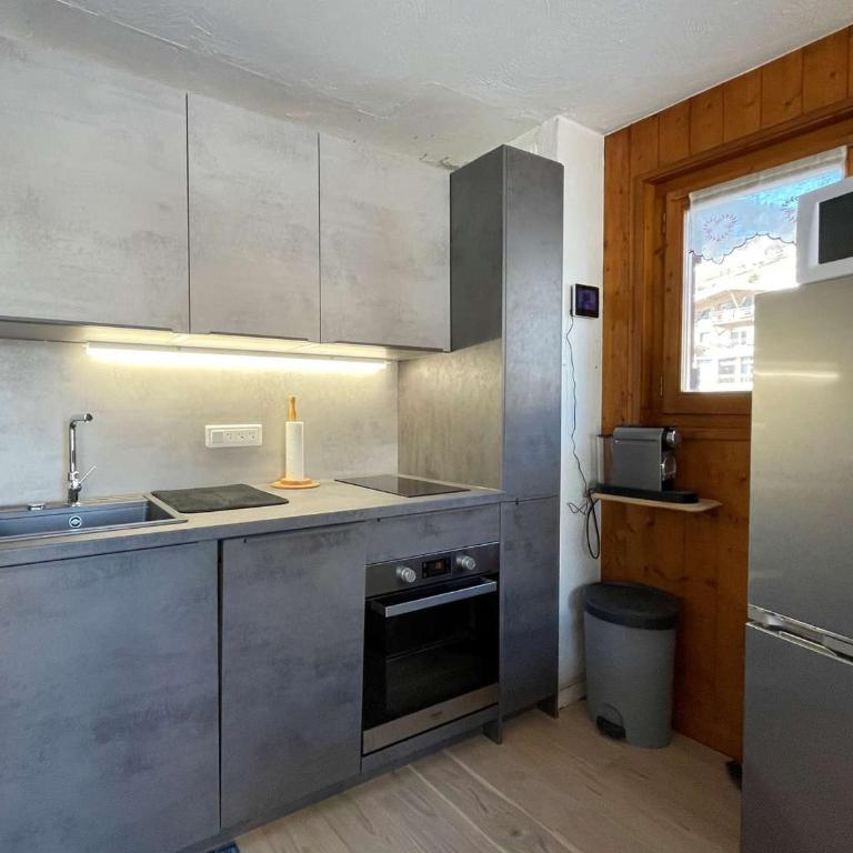 Appartement 2 pièces cabine à Praz sur Arly - 4 personnes - Proche pistes et village, parking inclus - Appartement 1 Chambre - 3