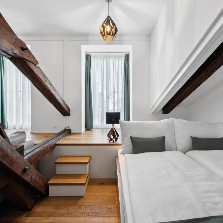 GLANDON Rooms Haldenhof - Self-Check-In - Junior Suite with balcony and kitchen - 5