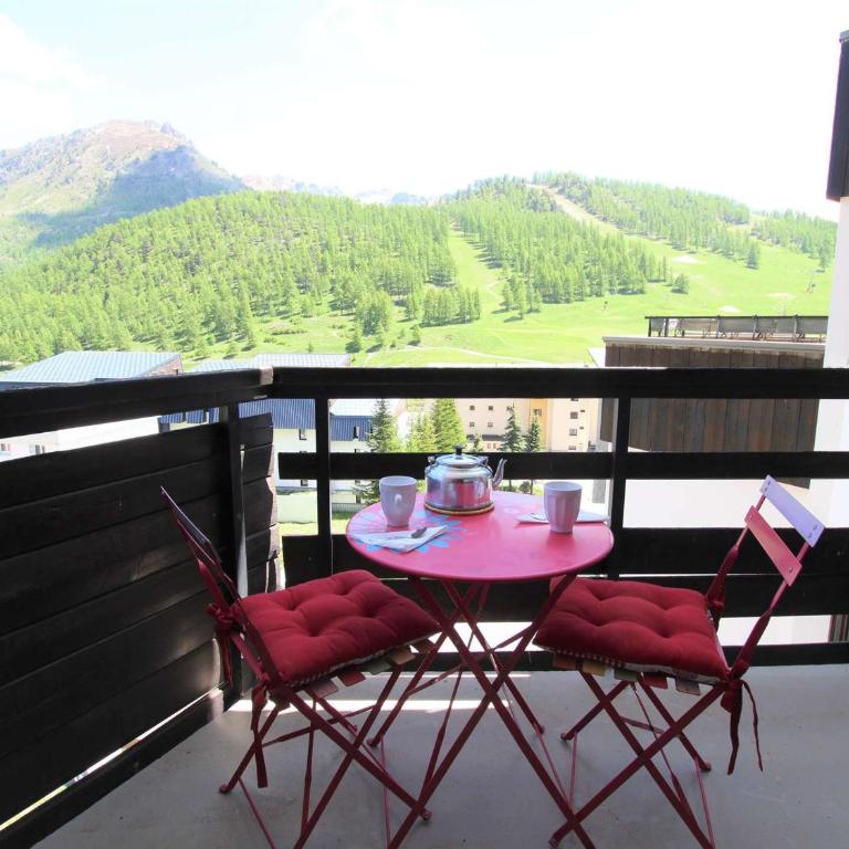 Studio au ski, 6e étage, parking, 2 pers, Montgenèvre - FR-1-330D-26 - Appartamento - 6