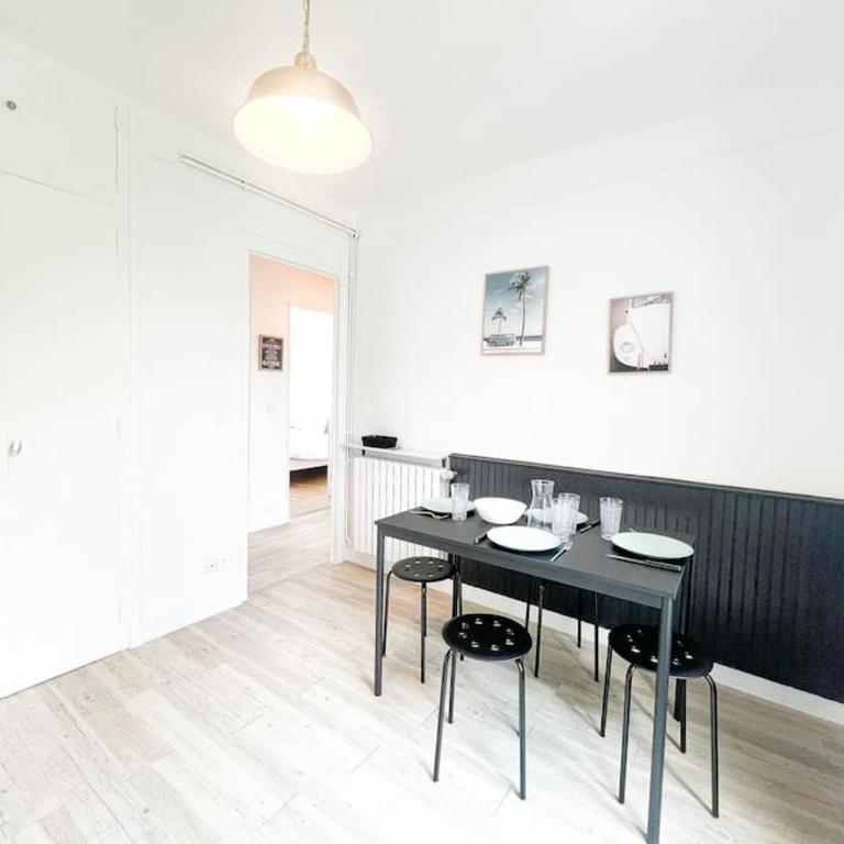 T2 Jardin, Centre, Gare, 5'plage - Appartement 1 Chambre - 2