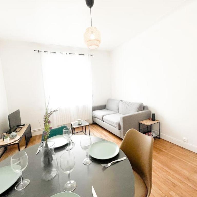 T2 Jardin, Centre, Gare, 5'plage - Appartement 1 Chambre - 9
