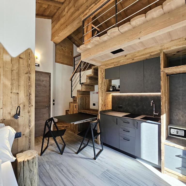 Agriturismo Bosco d'oro Livigno - Monolocale Standard - 9