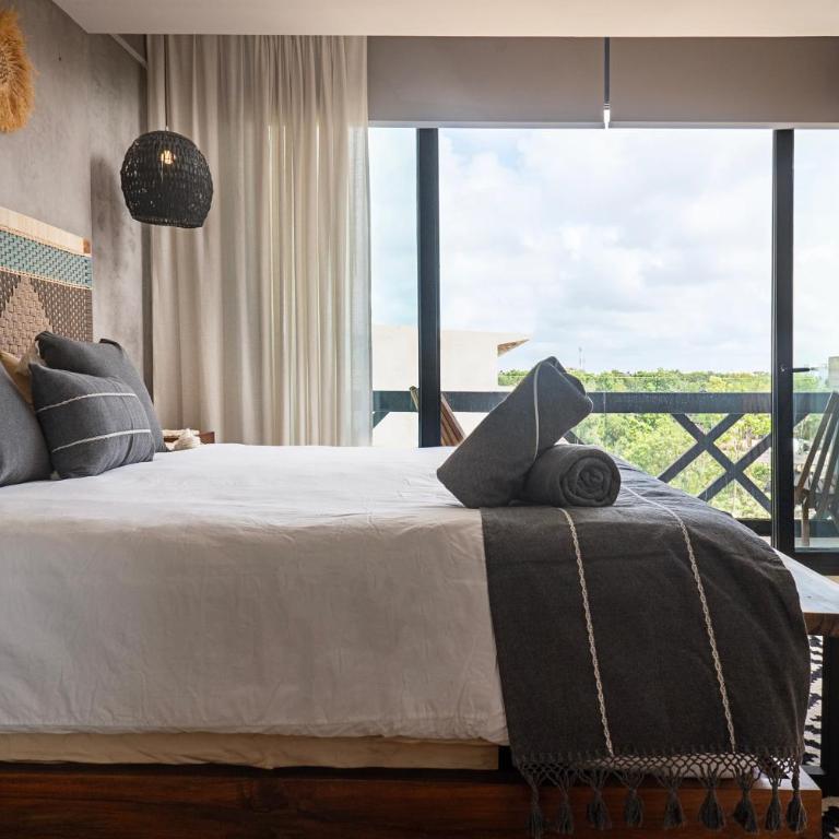Unwind | Private Balcony & Rooftop Pools | Casago - Estudio con cama extragrande - 16