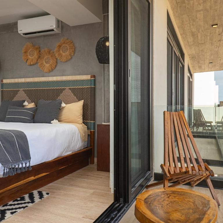 Unwind | Private Balcony & Rooftop Pools | Casago - Estudio con cama extragrande - 14